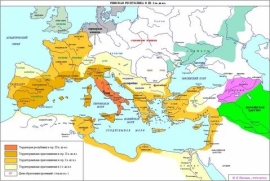 Карты древнего Рима - III.